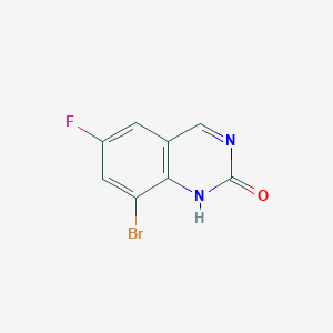 8-Bromo-6-fluoroquinazolin-2(1H)-one