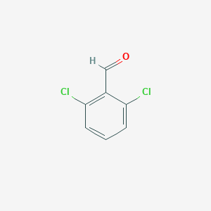 molecular formula C7H4Cl2O B137635 2,6-Dichlorobenzaldehyde CAS No. 83-38-5