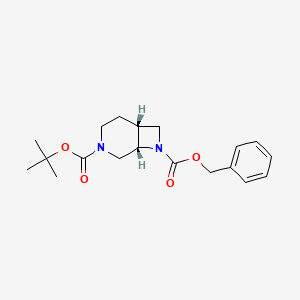 Cis-8-Benzyl 3-Tert-Butyl 3,8-Diazabicyclo[4.2.0]Octane-3,8-Dicarboxylate