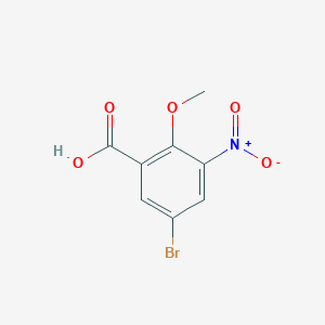 5-Bromo-2-methoxy-3-nitrobenzoic acid