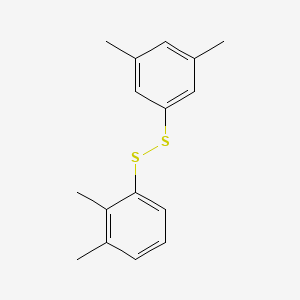 molecular formula C16H18S2 B13763564 Disulfide, 2,3-dimethylphenyl 3,5-dimethylphenyl CAS No. 65087-17-4