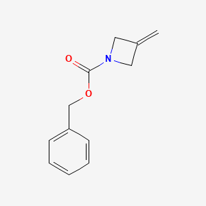 molecular formula C12H13NO2 B1376359 Benzyl 3-methyleneazetidine-1-carboxylate CAS No. 934664-23-0