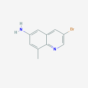 3-Bromo-8-methylquinolin-6-amine