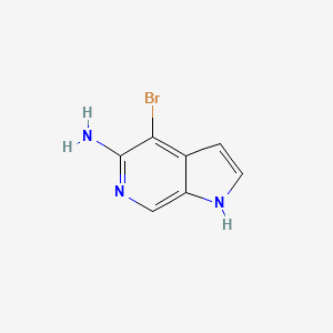 4-bromo-1H-pyrrolo[2,3-c]pyridin-5-amine