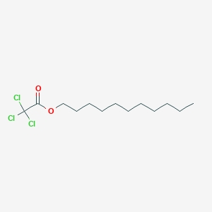 molecular formula C13H23Cl3O2 B13763736 Undecyl trichloroacetate CAS No. 74339-49-4