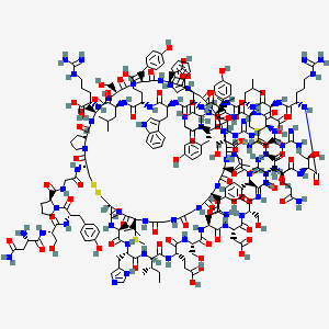 molecular formula C257H375N73O83S7 B13763819 Murodermin CAS No. 54017-73-1