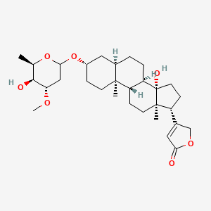 molecular formula C30H46O7 B13764197 Madagascosid CAS No. 59284-73-0