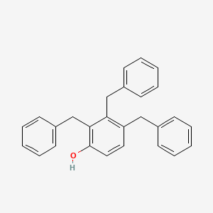 molecular formula C27H24O B13764280 Tribenzylphenol CAS No. 64423-52-5