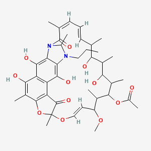 molecular formula C42H56N2O12 B13764302 Ansamycin R-295 CAS No. 72366-48-4