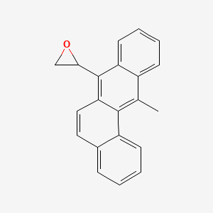 molecular formula C21H16O B13764310 7-Oxiranyl-12-methylbenz(a)anthracene CAS No. 61695-77-0
