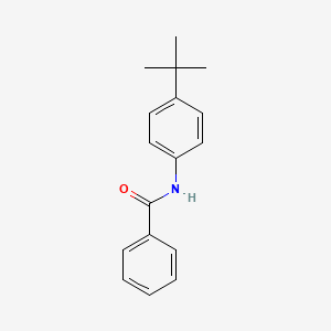 molecular formula C17H19NO B13764376 N-(4-tert-Butyl-phenyl)-benzamide CAS No. 59238-66-3