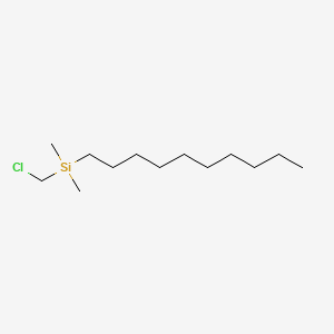 molecular formula C13H29ClSi B13764504 (Chloromethyl)decyldimethylsilane CAS No. 70715-16-1