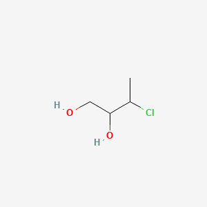 molecular formula C4H9ClO2 B13764526 3-Chlorobutane-1,2-diol CAS No. 53496-34-7