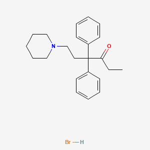 molecular formula C23H30BrNO B13764650 Norpipanone hydrobromide CAS No. 6033-42-7