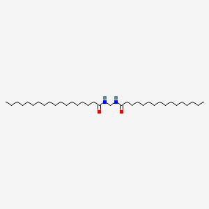 molecular formula C35H70N2O2 B13764673 N-(((1-Oxohexadecyl)amino)methyl)stearamide CAS No. 5136-48-1