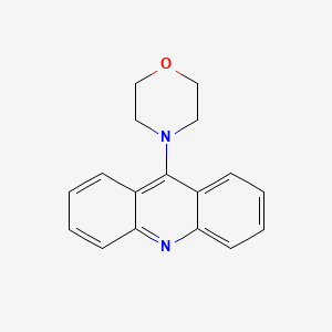 molecular formula C17H16N2O B13764690 Acridine, 9-(4-morpholinyl)- CAS No. 113106-16-4