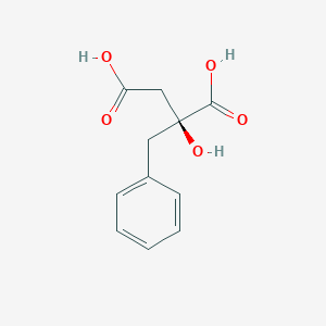 molecular formula C11H12O5 B13764773 (s)-a-Benzylmalic acid 