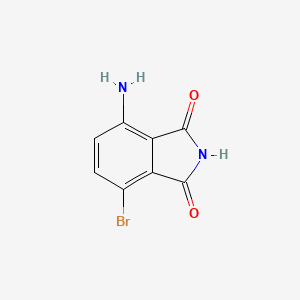 4-Amino-7-bromo-isoindole-1,3-dione