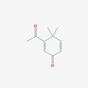 3-Acetyl-4,4-dimethyl-2,5-cyclohexadien-1-one