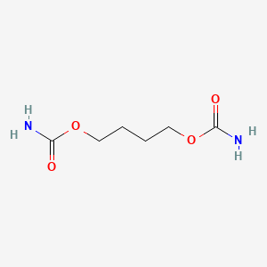 molecular formula C6H12N2O4 B13764850 1,4-Butanediol, dicarbamate CAS No. 7119-55-3