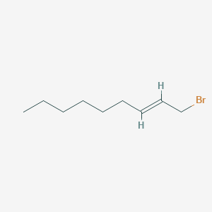 molecular formula C9H17Br B13764879 (2E)-1-bromo-2-nonene 