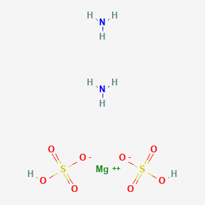 molecular formula H8MgN2O8S2 B13764885 Ammonium magnesium sulfate 