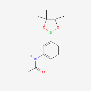 N-[3-(tetramethyl-1,3,2-dioxaborolan-2-yl)phenyl]propanamide