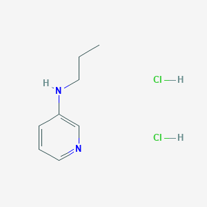 molecular formula C8H14Cl2N2 B13765023 N-propyl-3-Pyridinamine Dihydrochloride 