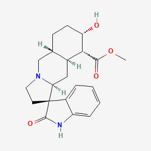 molecular formula C21H26N2O4 B13765058 Yohimbine oxindole CAS No. 5074-58-8