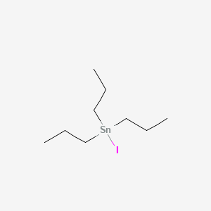 molecular formula C9H21ISn B13765059 Stannane, iodotripropyl- CAS No. 7342-45-2