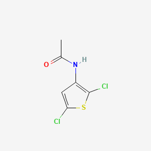 molecular formula C6H5Cl2NOS B13765083 N-(2,5-Dichloro-3-thienyl)acetamide CAS No. 59491-11-1