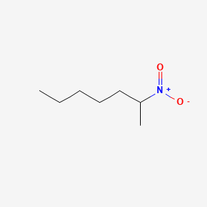 molecular formula C7H15NO2 B13765108 2-Nitroheptane CAS No. 617-72-1