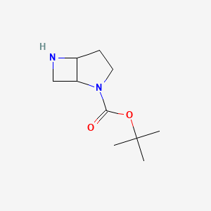 molecular formula C10H18N2O2 B1376517 2-Boc-2,6-diazabicyclo[3.2.0]heptane CAS No. 1204405-68-4