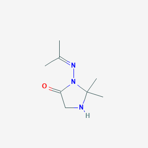 4-Imidazolidinone, 2,2-dimethyl-3-[(1-methylethylidene)amino]-