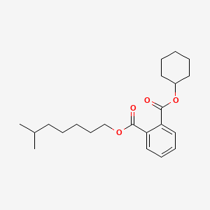 molecular formula C22H32O4 B13765450 Cyclohexyl isooctyl phthalate CAS No. 71486-48-1