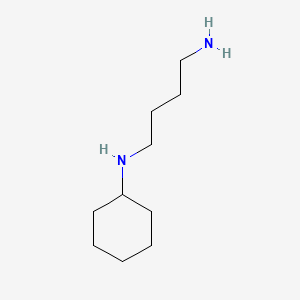 molecular formula C10H22N2 B13765505 N-Cyclohexylbutane-1,4-diamine CAS No. 79419-72-0