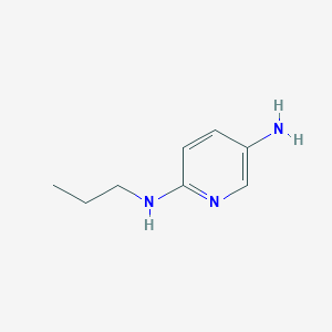 molecular formula C8H13N3 B13765599 N~2~-Propylpyridine-2,5-diamine CAS No. 52025-40-8