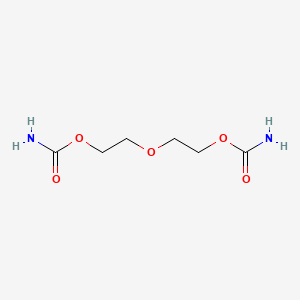 molecular formula C6H12N2O5 B13765627 Diethylene glycol dicarbamate CAS No. 5952-26-1