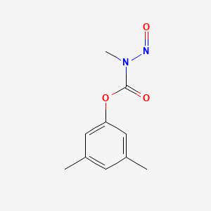 molecular formula C10H12N2O3 B13765632 3,5-Dimethylphenyl methylnitrosocarbamate CAS No. 58139-34-7