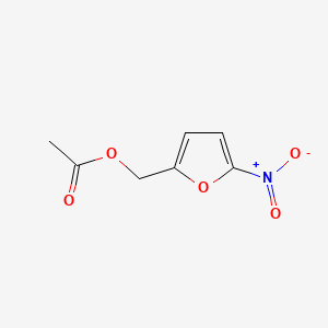 molecular formula C7H7NO5 B13765932 5-Nitrofurfuryl acetate CAS No. 5407-68-1