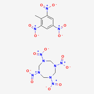 molecular formula C11H13N11O14 B13765986 Octol CAS No. 57607-37-1