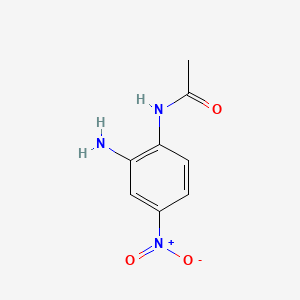 molecular formula C8H9N3O3 B13765990 N-(2-Amino-4-nitrophenyl)acetamide CAS No. 53987-32-9