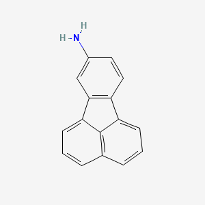 molecular formula C16H11N B13766100 8-Aminofluoranthene CAS No. 5869-25-0