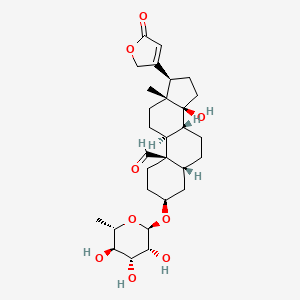 molecular formula C29H42O9 B13766120 Malayoside CAS No. 6869-57-4