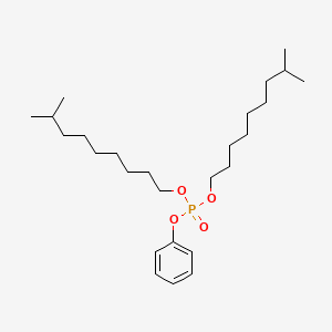 molecular formula C26H47O4P B13766125 Diisodecyl phenyl phosphate CAS No. 51363-64-5