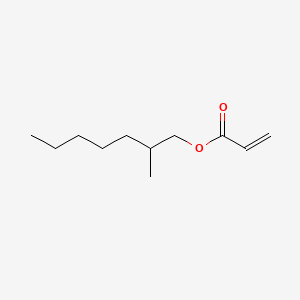 molecular formula C11H20O2 B13766130 2-Methylheptyl acrylate CAS No. 67952-49-2