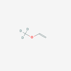 molecular formula C3H6O B13766317 Ethene,methoxy-d3-(9ci) 