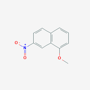 molecular formula C11H9NO3 B13766371 1-Methoxy-7-nitronaphthalene CAS No. 52092-49-6