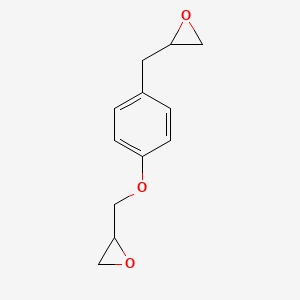 molecular formula C12H14O3 B13766565 Glycidylphenyl glycidyl ether CAS No. 63919-02-8