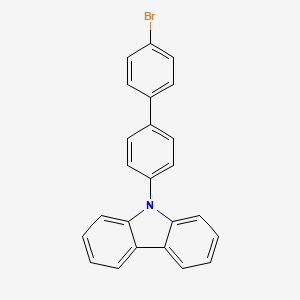B1376658 9-(4'-Bromo-4-biphenylyl)-9H-carbazole CAS No. 212385-73-4